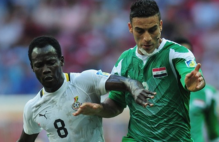 مباراة غانا والعراق