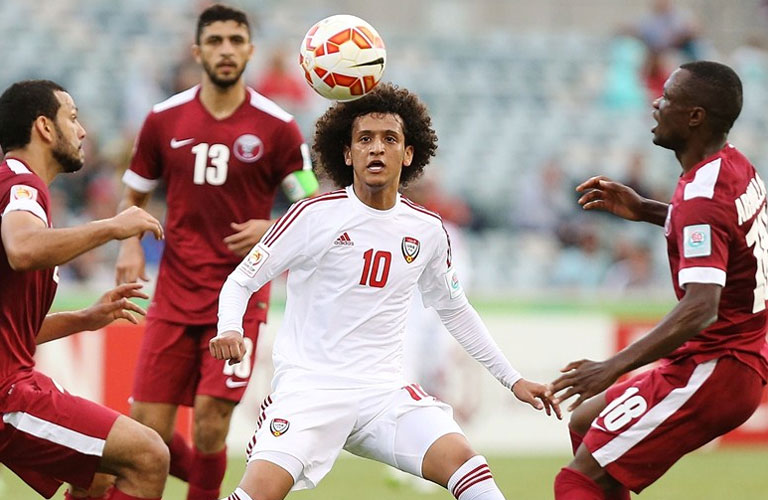 مباراة الإمارات وقطر
