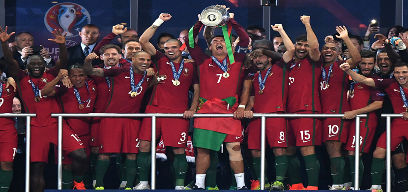 تتويج البرتغال بطلاً ليورو 2016