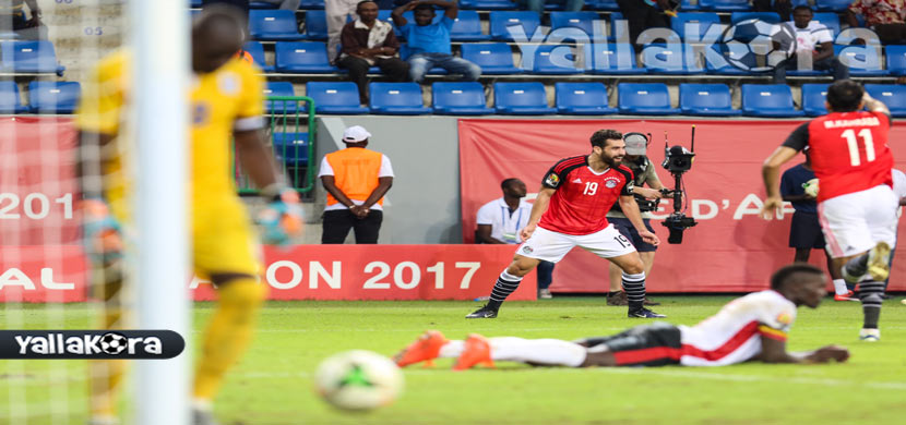 مباراة مصر وأوغندا