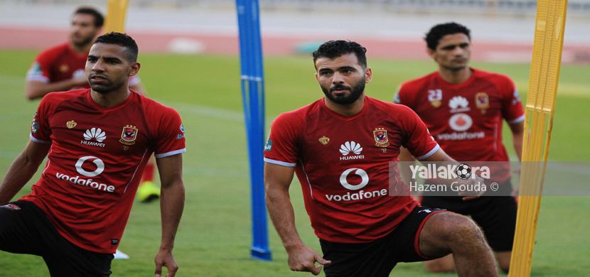 مران الأهلي الأخير قبل لقاء الترجي