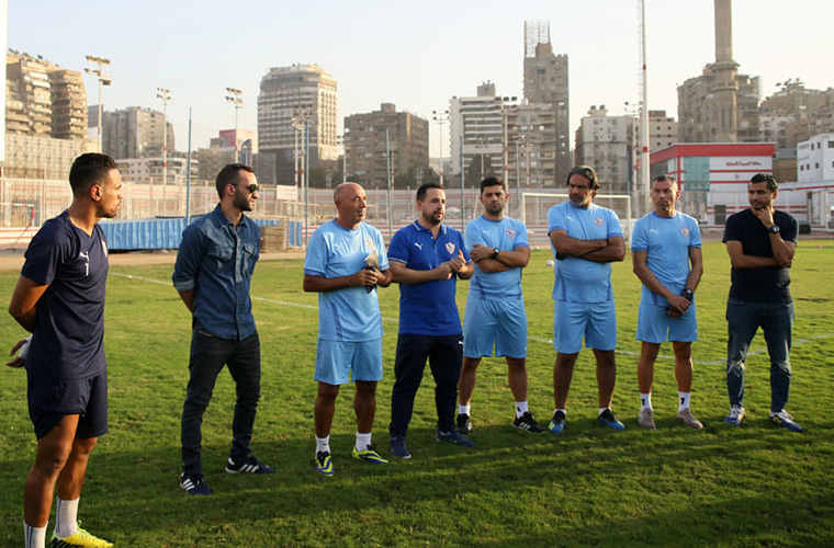 المران الأول للزمالك بقيادة جايمي باتشيكو