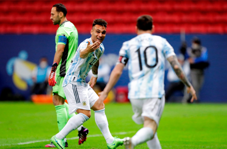لقطات مباراة الأرجنتين وكولومبيا