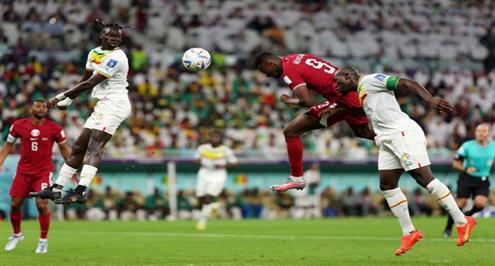 لقطات من مباراة قطر والسنغال