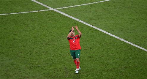 حزن لاعبي منتخب المغرب بعد الخسارة أمام كرواتيا