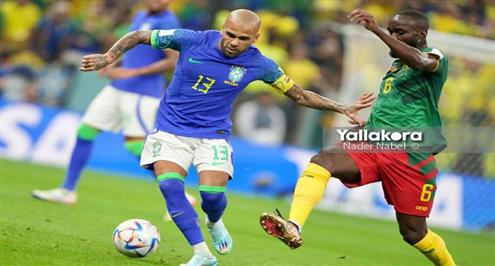 لقطات من مباراة الكاميرون والبرازيل