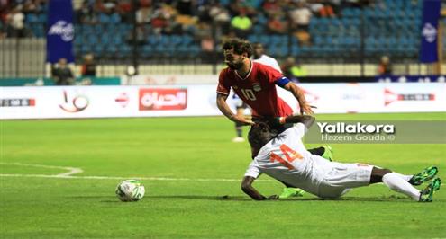 لقطات من مباراة مصر والنيجر الودية