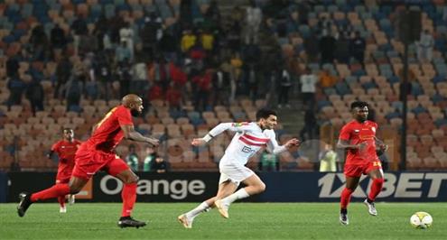 لقطات من مباراة الزمالك والمريخ