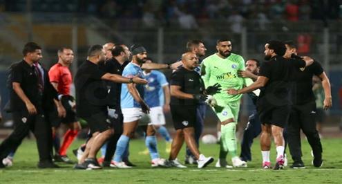 احتفال مثير لدونجا وفرحة السعيد ورمضان ومشادة الجهازين من أبرز لقطات مباراة بيراميدز والزمالك