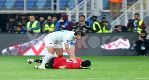 صور من مباراة مصر ونيوزيلندا
