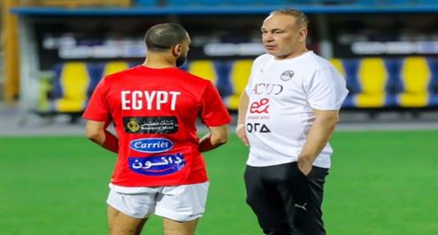 منتخب مصر يواصل تدريباته استعدادا لمواجهة بوركينا فاسو