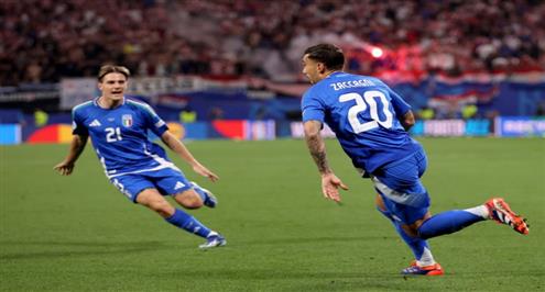صور مباراة كرواتيا وإيطاليا 