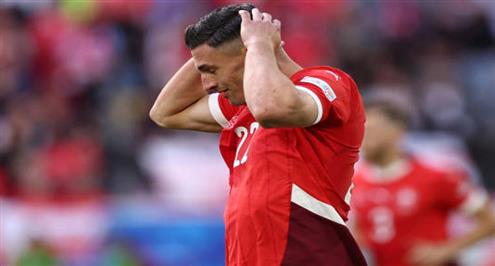 فرحة لاعبي إنجلترا وحزن لاعبي سويسرا ( صور )