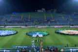 جماهير الأهلي والزمالك تساند بيراميدز في مباراة السوبر الأفريقي أمام نهضة بركان (صور)