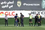 إلغاء مباراة الأهلي وبيراميدز 2007 بسبب ضربة جزاء للأحمر 