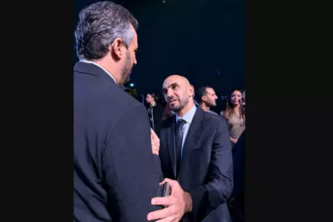 لقطات من احتفال بيراميدز في حفل جوائز الكاف عام 2025