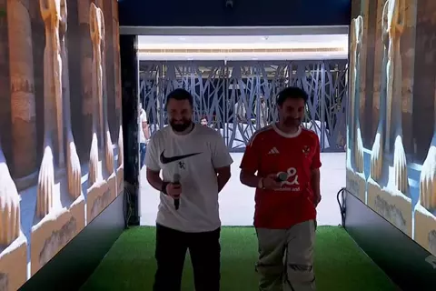 لقطات من حفل نهائي كأس السوبر المصري في الإمارات