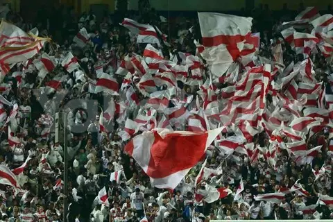 لقطات من مباراة الزمالك وسموحة في كأس مصر