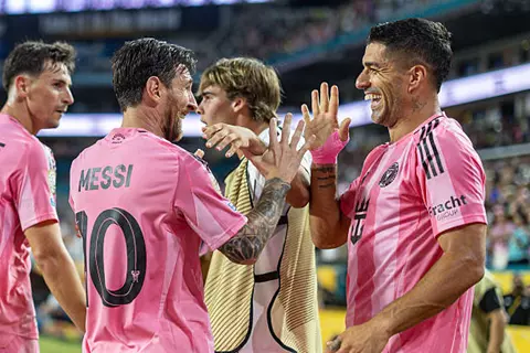 لقطات من مباراة إنتر ميامي وبالميراس في كأس العالم للأندية