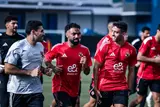 هزار وجدية وتركيز.. مران الأهلي الأول في أمريكا