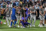 احتفال تاريخي للهلال بعد الفوز على مانشستر سيتي والتأهل لربع نهائي كأس العالم للأندية