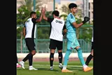 لقطات من مباراة الزمالك والشمس الودية