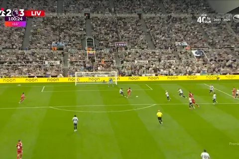 لقطات لـ محمد صلاح في مباراة ليفربول ونيوكاسل