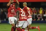 لقطات من مباراة الأهلي وبيراميدز (صور)
