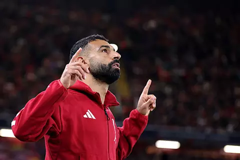 لقطات محمد صلاح أمام اتلتيكو مدريد (صور)