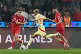 لقطات من مباراة تركيا وإسبانيا (صور)