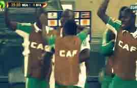 هدف فوز نيجيريا على بوركينا بهائي أمم أفريقيا