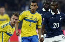 هدف فوز فرنسا فى السويد