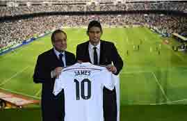 ريال مدريد يقدم جيمس روديجز