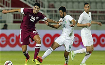 هدف قطر فى مرمى الجزائر