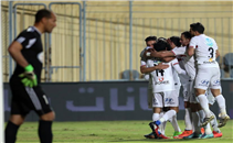 هدف الزمالك فى مرمى حرس الحدود