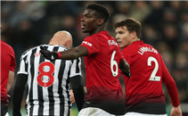 هدفا مانشستر يونايتد في نيوكاسل