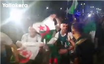 فرحة جماهير الجزائر بعد الفوز على السنغال