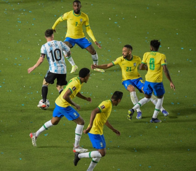 ملخص مباراة الأرجنتين والبرازيل 