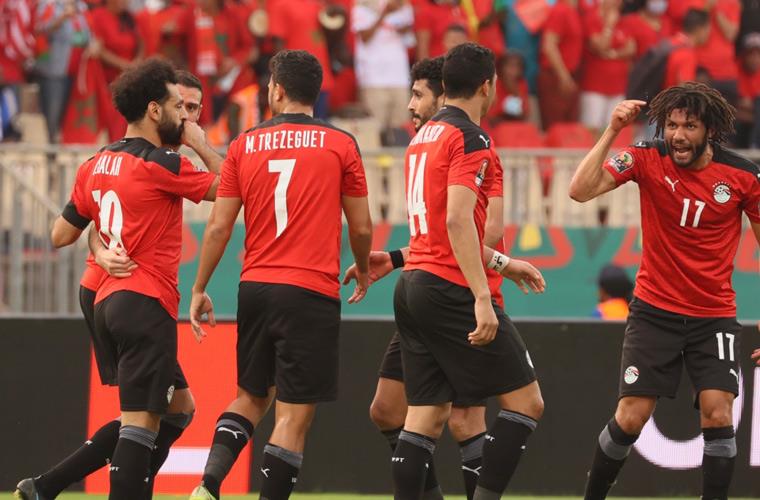 فرحة منتخب مصر بالتأهل لنصف النهائي وحزن المغرب | يلاكورة