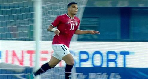 هدف مصطفى محمد أمام بلجيكا