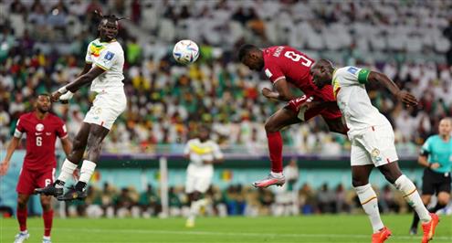 هدف تاريخي.. أول أهداف قطر في كأس العالم أمام السنغال (محمد مونتاري)