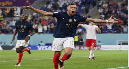 أهداف مباراة فرنسا والدنمارك