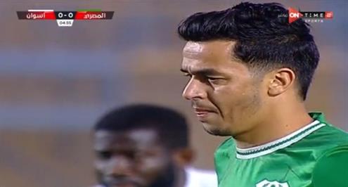 هدف المصري الأول أمام أسوان (إلياس الجلاصي)