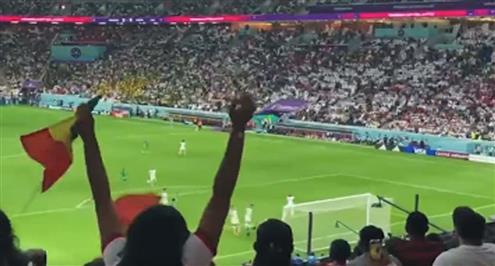 رد فعل الجماهير على فرصة السنغال الضائعة أمام إنجلترا