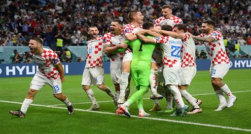 أهداف وركلات ترجيح مباراة كرواتيا واليابان