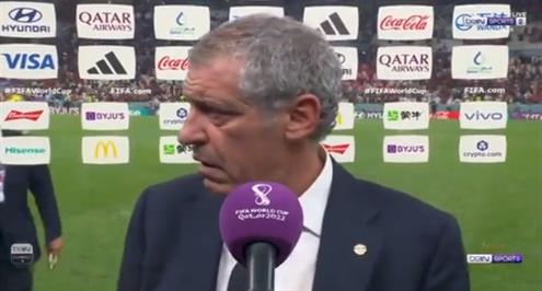 تصريحات سانتوس المدير الفني لمنتخب البرتغال بعد التأهل إلى ربع النهائي