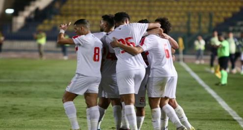 هدف الزمالك الأول أمام طلائع الجيش (أحمد سيد زيزو)