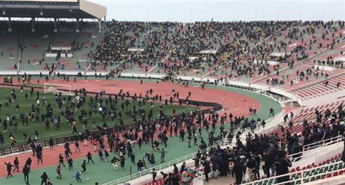160 اصابة بعد اشتباكات في كأس المغرب