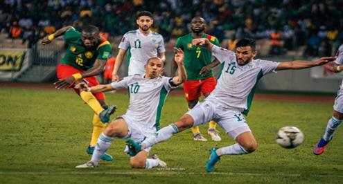 أهداف مباراة الجزائر والكاميرون