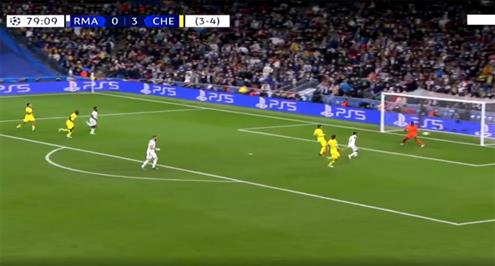 رودريجو يسجل هدف ريال مدريد الأول أمام تشيلسي